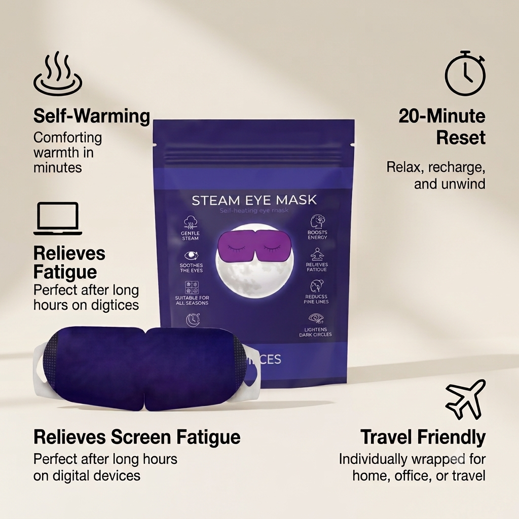 Awynd™ Self-Warming Steam Eye Mask